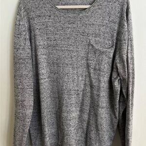Cozy Gray Knit Sweater